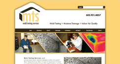 Desktop Screenshot of moldtestingsd.com